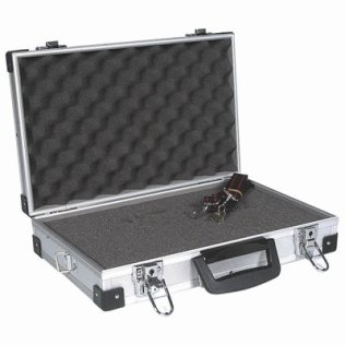 Small Aluminium Case with Foam Insert (Camera - Video Case) - ECHB6355