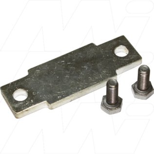 Busbar Interconnect Nickel Copper Plate with Screws for LiFePO4 batteries. 70mm. - K2BUSBAR-70
