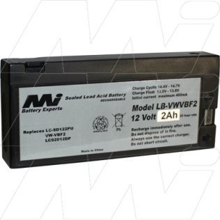 Sealed Lead Acid Battery Valve Regulated (AGM Type) - LB-VWVBF2