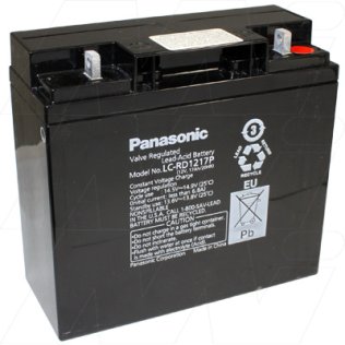 LC-RD1217P Panasonic Sealed Lead Acid Battery for multi-purpose use - LC-RD1217P