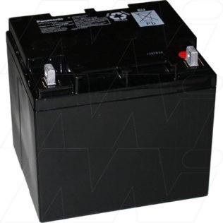 Panasonic LC-XC1238P Sealed Lead Acid Battery. Cyclic type - Golf Buggy, Mobility scooter - LC-XC1238P