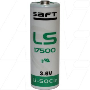 LS17500 A Size Saft Lithium Cylindrical Cell - LS17500