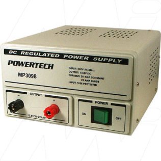 Power Supply 240VAC to 13.8VDC 20A - MP3098