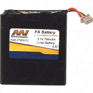 Portable Media Player Battery - PAB-ZT005032