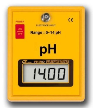 pH Bench Meter (pH electrode optional) - PH-202