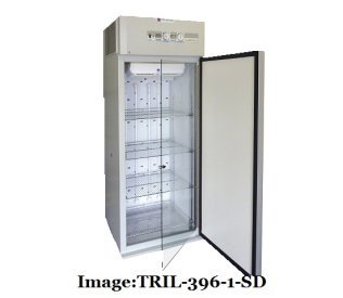 Refrigerated Incubator. (750 Litre) with 6x36W Fluorescent Lights at back. White Aluminium and Stainless Steel Interior. 2 Solid Doors. Diurnal Control. - TRIL-750-2-SD