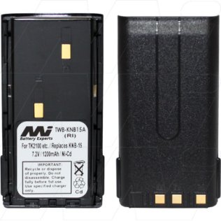 Two Way Radio Battery - TWB-KNB15A