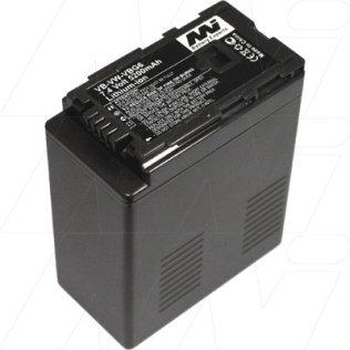 Camcorder Battery replaces Panasonic VW-VBG6 - VB-VW-VBG6-BP1