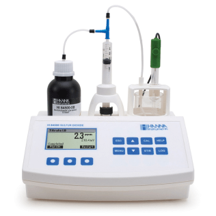 Mini Titrator for Measuring Sulfur Dioxide in Wine