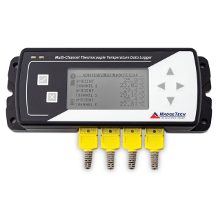 TCTempXLCD 8-Channel Thermocouple Data Logger with LCD