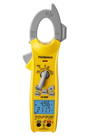 SC480INT Trms Power Clamp Meter