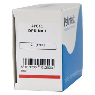 Palintest AP011 Free Chlorine / Bromine Reagent (DPD 1), 250 tablets