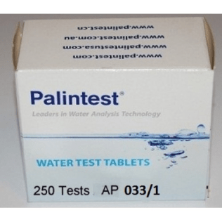Palintest Reagent Test Tablets DPD3Xt 250 Count Box