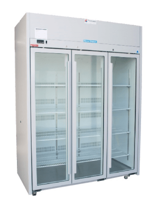 1500L Premium Lab Refrigerator with Glass Doors