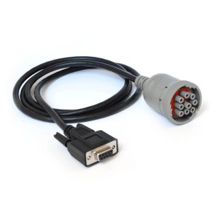 CAT-to-DB9 Adapter Cable (Deutsch 9-Pin, Caterpillar)