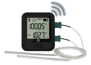 2 Input Thermocouple WiFi Temperature Data Logger - EL-WIFI-DTC