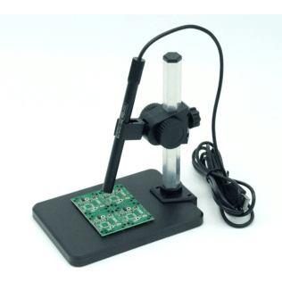 3MP USB Portable Digital Microscope with 600X Zoom, LED Endoscope and Tri-Pod Stand