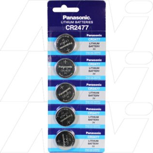 CR2477-BP5(P) - Consumer Lithium Battery Coin Cell
