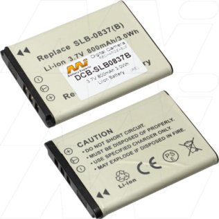 DCB-SLB0837B-BP1 - Digital Still Camera Battery