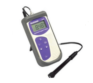 EC-DO6-01K - EcoScan DO 6 Dissolved Oxygen Meter with 1m cable electrode , 2 assembled membrane housing, 1 refilling electrolyte and carrying kit set,
