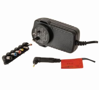 ECMP3496 - Switchmode Plugpack 9VDC 3A 7 Plug
