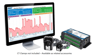 EG4115 Series Power Monitoring Systems - 15 input. CT Clamps not included - Available as related accessories.