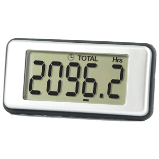 Elapsed hour meter, Trip/total indication, Pulse output, Annunciators, Round hole mounted, Wire connections - IC-EMC-1500