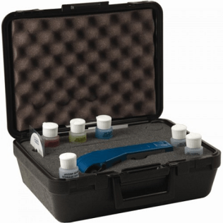 Hard Foam-Lined Protective Carry Case with Std/Buffer Solutions (replaces PKU) for PIIFce Ultrameter II and 4PII Ultrameter II - IC-ML-PKUU