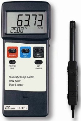 Humidity Meter With Temperature, Dew Point, RS-232 - HT-3015