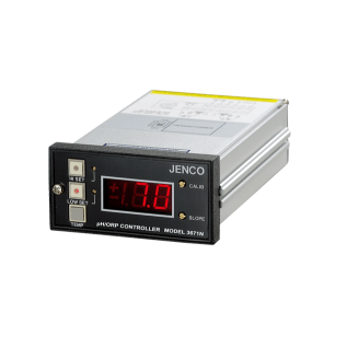 pH or ORP monitor/controller, analog voltage output , 2 relays, red LED display with pt-100 ATC.