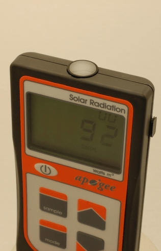 Pyranometer Integral Sensor With Handheld Meter