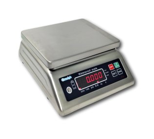 SS-IP68-30 - 30kg Water Proof IP68 Stainless Steel Table Scale