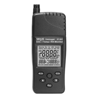 ST-501 Carbon Dioxide, Temperature and RH Data Logger
