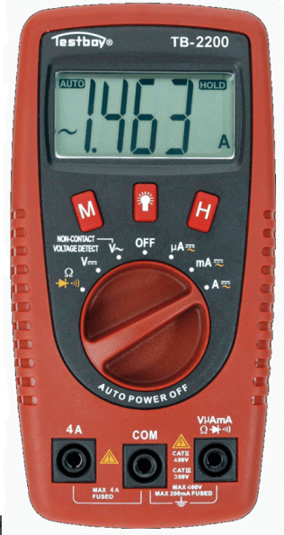 Testboy 2200 Digital Multimeter - IC-TB2200