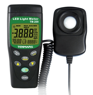 AUNMAS Digital Light Meter Handheld Illuminance Meter Professional Light Meter Luxmeter Photometer 
