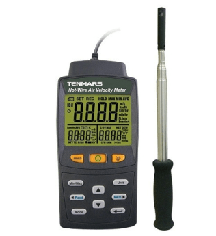 TM-4002 Hot Wire Anemometer With Flow, Temp and Humidity