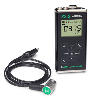 Ultrasonic Wall Thickness Gauge. Includes 8 presets for specific materials - IC-ZX-2