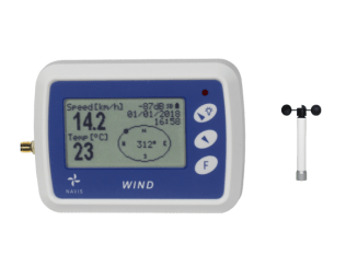 Wireless Anemometer and Data Logger, with extended range (Wind speed) - IC-WL12XWS