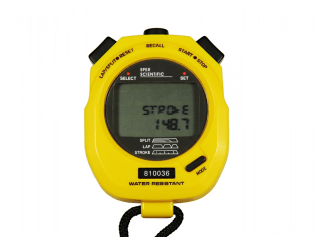100 Memory Water Resistant Stopwatch - IC-810036