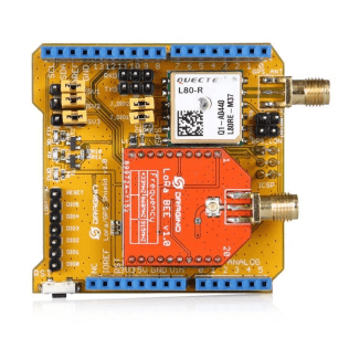LoRa and GPS Shield for Arduino - Long Range Transceiver