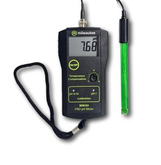Portable Ph Meter with 2 Point Manual Calibration
