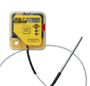 Mon-T2 Dry-Ice USB Temperature logger with LCD Display, 16k