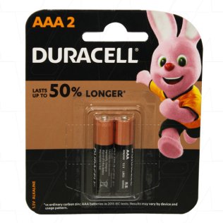 Duracell Coppertop Alkaline AAA - 2 Pieces