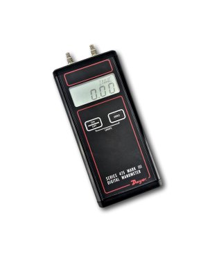 Differential Digital Pressure Meter With 2 Pressure Ports - IC-475-0-FM