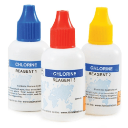 Chlorine, total, DPD colorimetric method, Reagent Kit