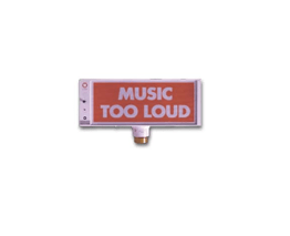 Entertainment Noise Warning Sign - IC-NK023