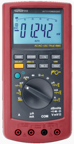 Testboy 312 Digital multimeter with USB interface - IC-TB312