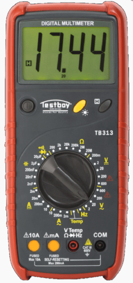 Testboy 313 Digital multimeter with automatic measuring range protection - IC-TB313