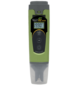 Waterproof EcoTestr EC High Tester with ATC; 1 point Calibration - ECO-ECTESTHIGH