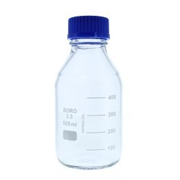 Reagent Bottle 500ml with Cap and Pouring Ring - IC-60122